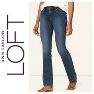 “Curvy Bootcut” Jeans  { Loft }